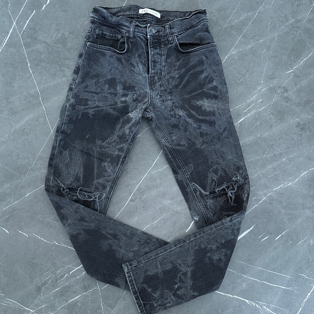 Zara Men's Dark Wash Skinny Jeans